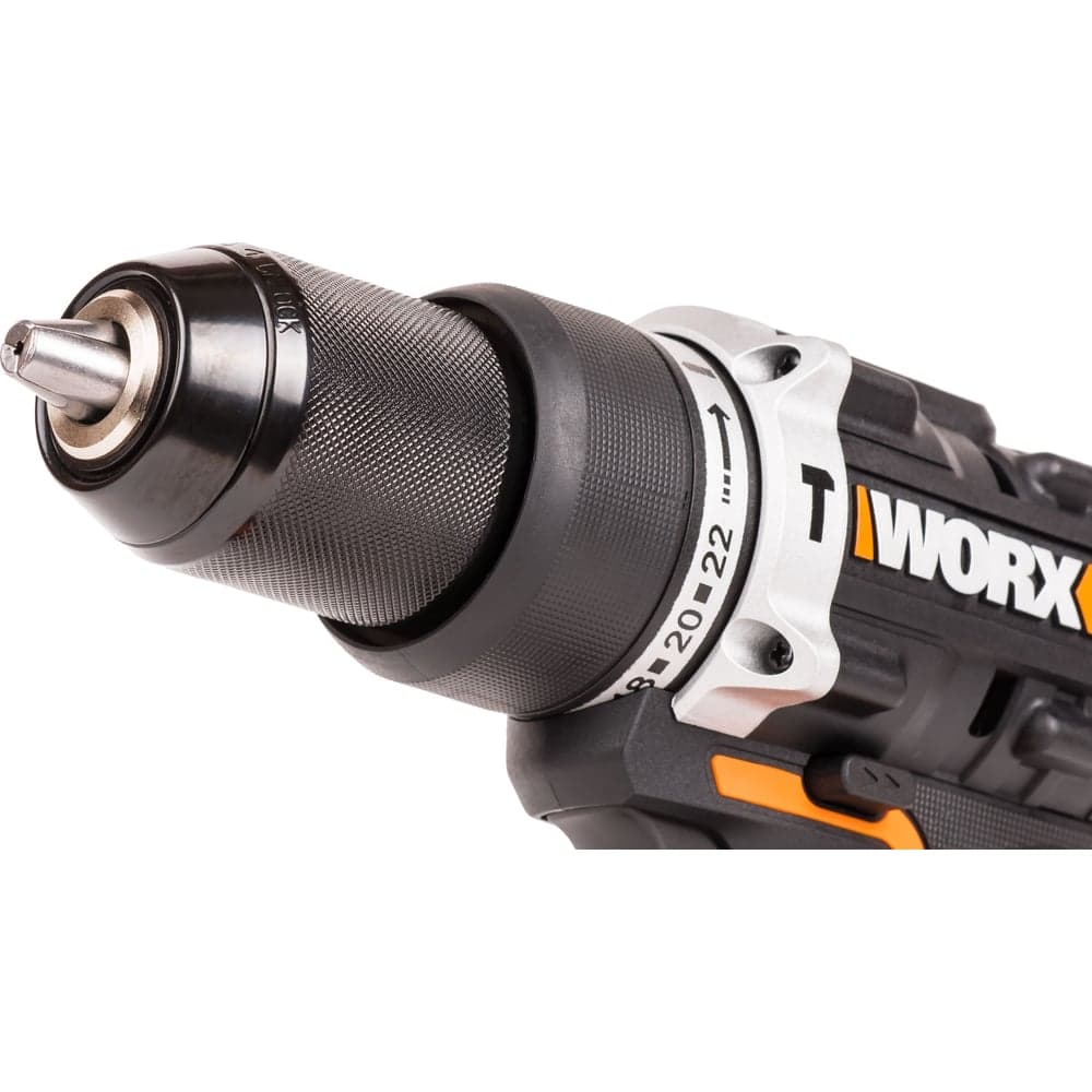 Ударная аккумуляторная дрель-шуруповерт WORX 60 Нм, 20 В, бесщеточная, без АКБ и ЗУ WX352.9 — фото 4