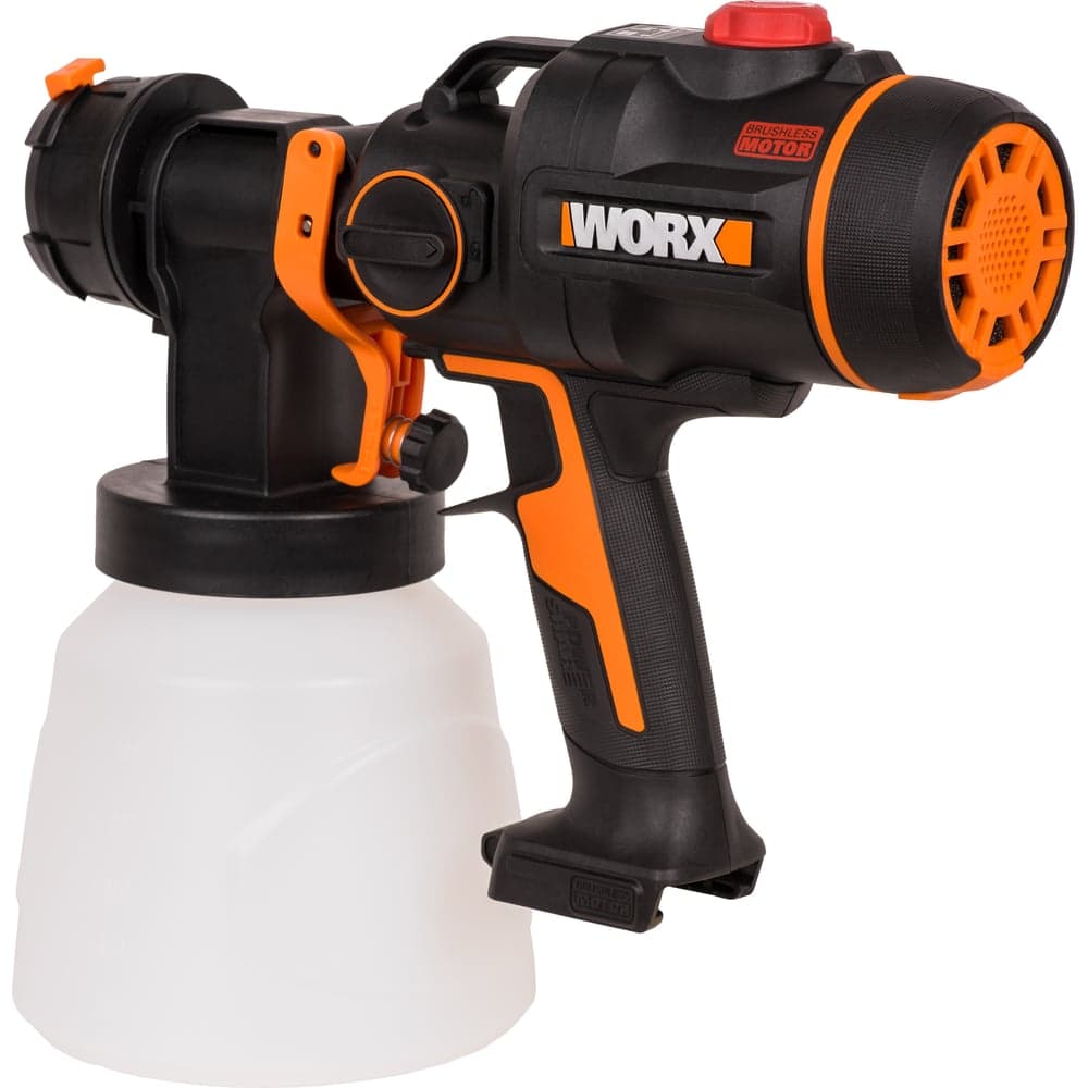 Аккумуляторный бесщеточный краскопульт WORX 20 В, без АКБ и ЗУ WX020.9 — фото 4