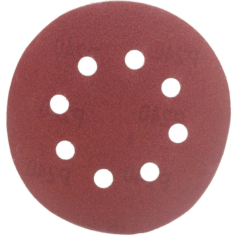 Круг шлифовальный на липучке по дереву/металлу 10 шт. (125 мм; P240; 8 отверстий) Gigant G-1022