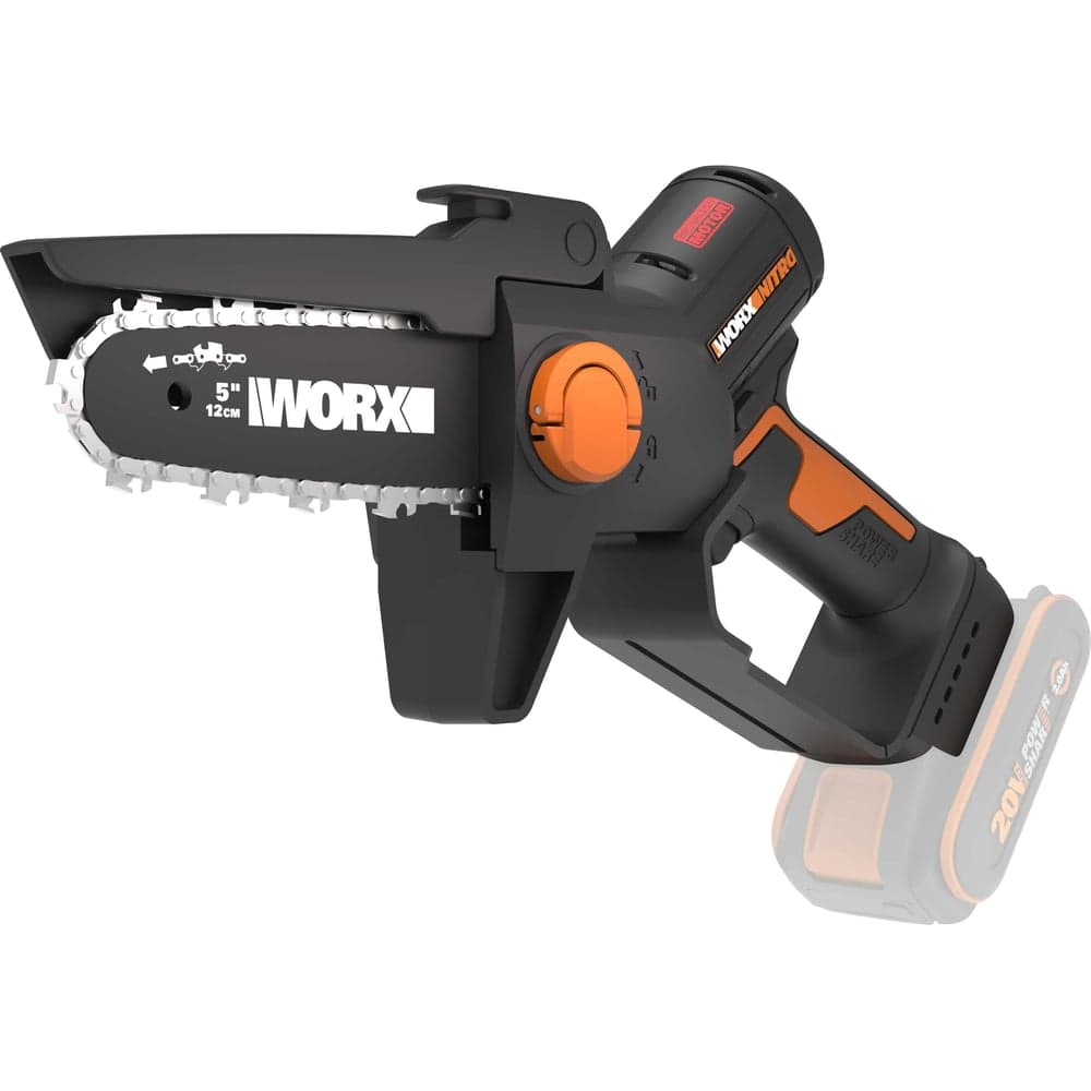 Аккумуляторная пила WORX бесщёточная, 20В, 12см, без АКБ и ЗУ WG325E.9