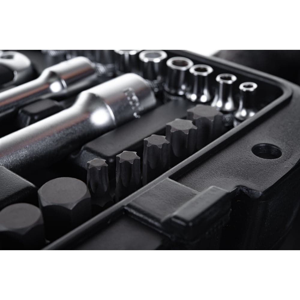 Набор инструментов Inforce 150 предметов 1/2" & 3/8" & 1/4", Сталь Cr-V, Сталь Cr-V, Профессиональный, 06-07-21 — фото 28