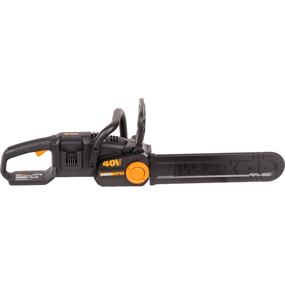 Аккумуляторная цепная пила WORX NITRO , 40В 40cm бесщеточная, без АКБ и ЗУ WG385E.9