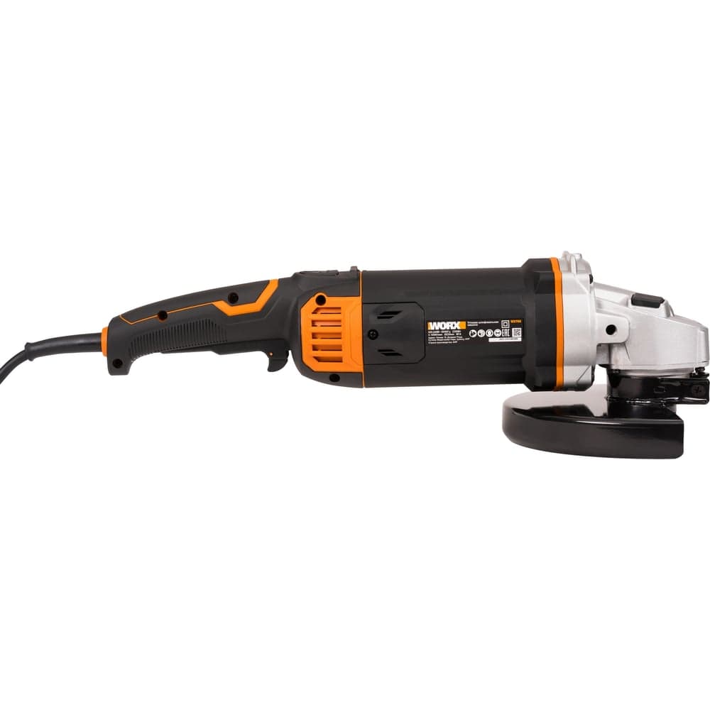 Угловая шлифовальная машина WORX 2350 Вт, 230 мм, коробка WX709 — фото 4