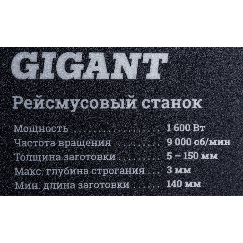 Рейсмусовый станок 1600Вт 320мм Gigant TPJ-320-1600 — фото 4