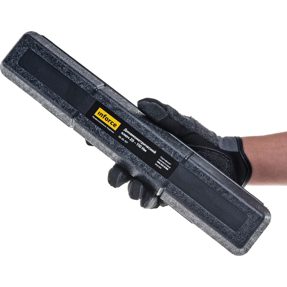 Динамометрический ключ 3/8" 20-110 Нм Inforce, Длина 240мм, Сталь Cr-V, Профессиональный, 06-05-107 — фото 11