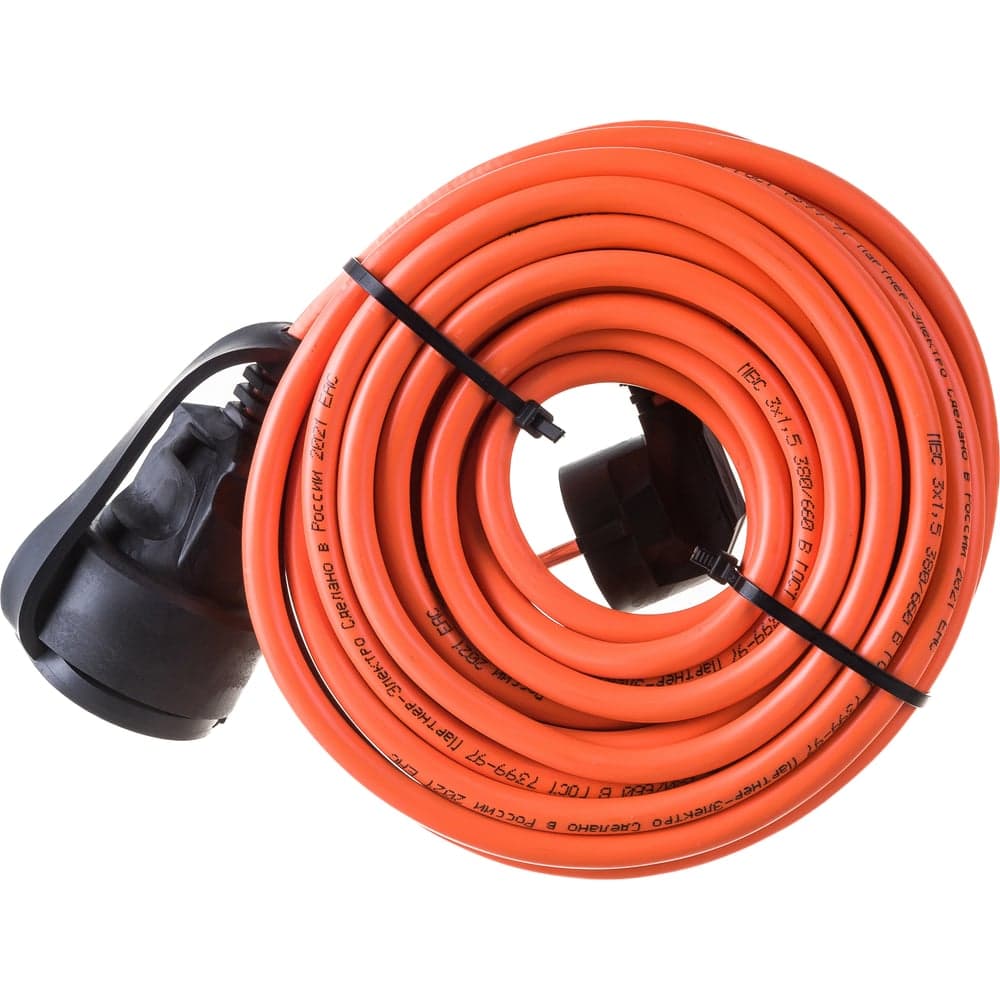 Удлинитель-шнур Gigant с/з ПВС 3х1,5 16A 10м IP 44 INDUSTRY EG PE-015 — фото 4