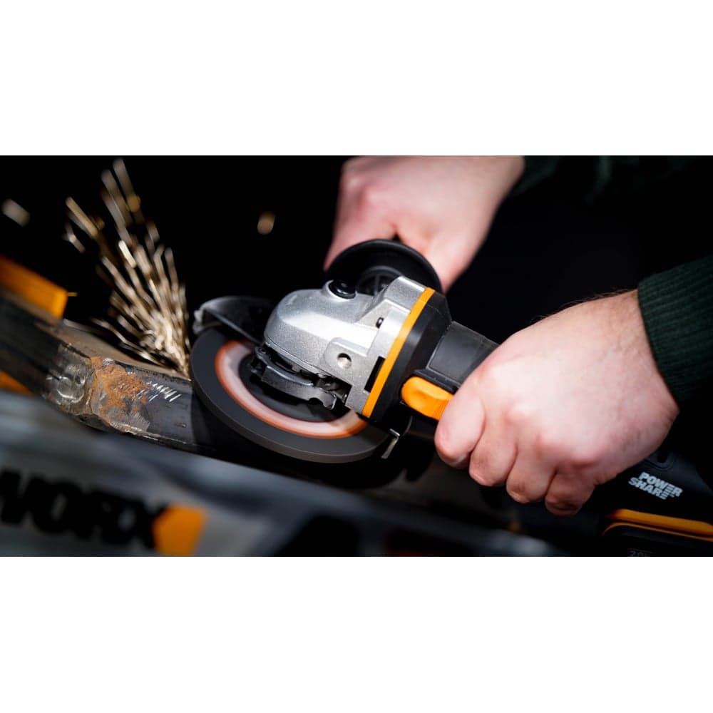Аккумуляторная угловая шлифмашина WORX WX803 — фото 10