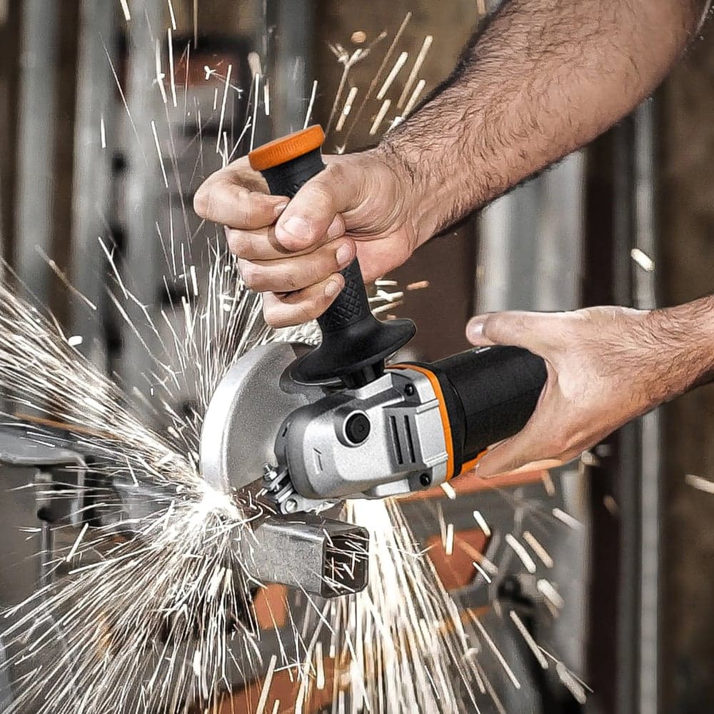 Аккумуляторная угловая шлифмашина WORX кейс WX800 — фото 11