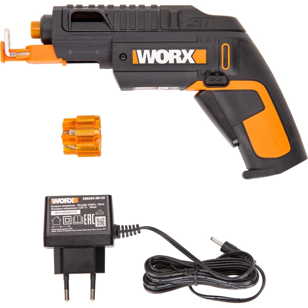 Аккумуляторная отвертка с набором бит WORX WX255 SD Slide Driver WX255 — фото 3