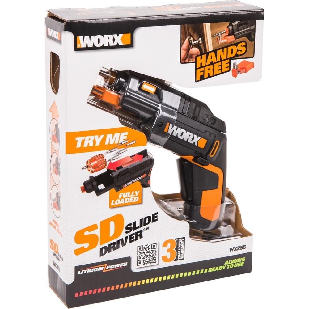 Аккумуляторная отвертка с набором бит WORX WX255 SD Slide Driver WX255 — фото 8