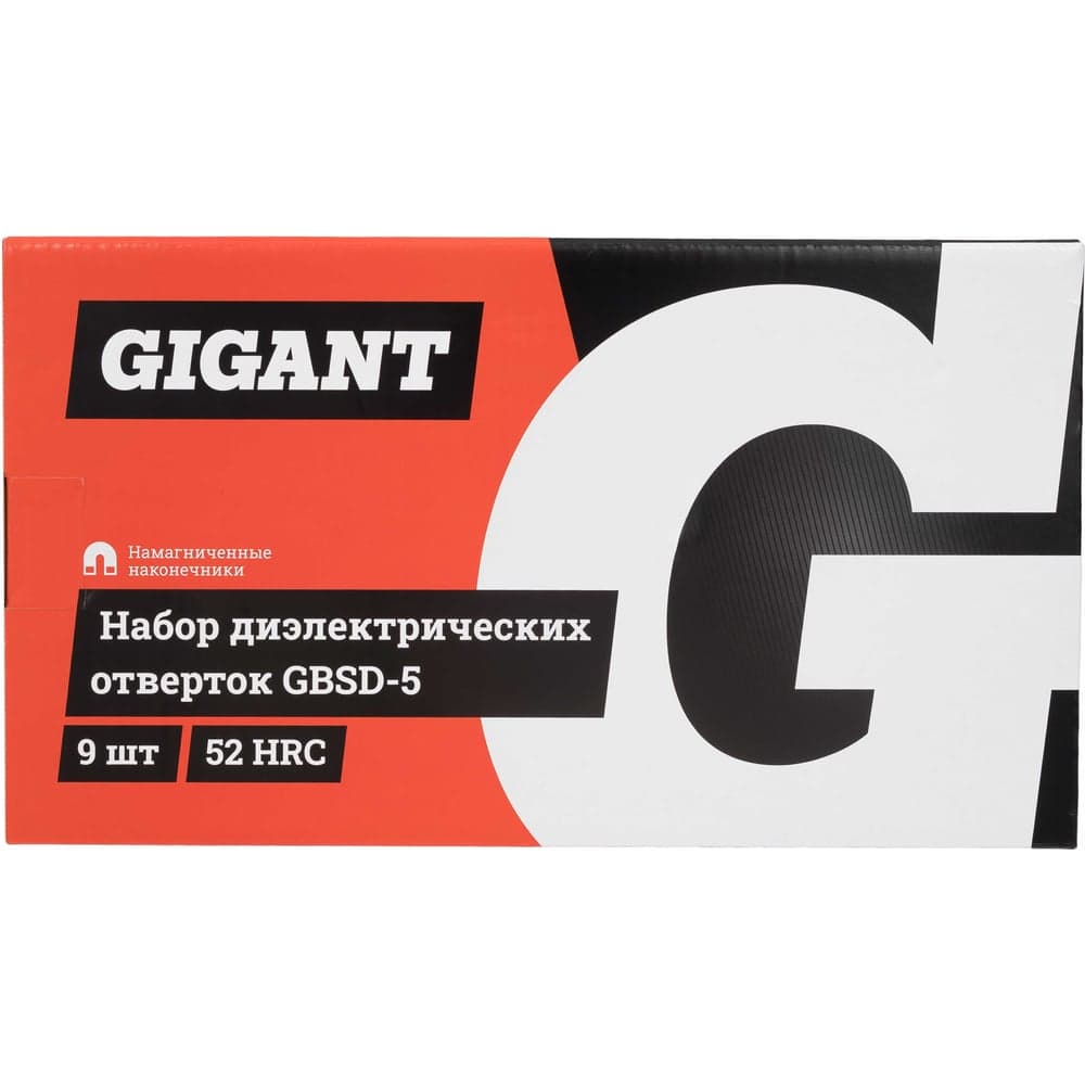 Набор диэлектрических отверток 9шт Gigant GBSD-5 — фото 14