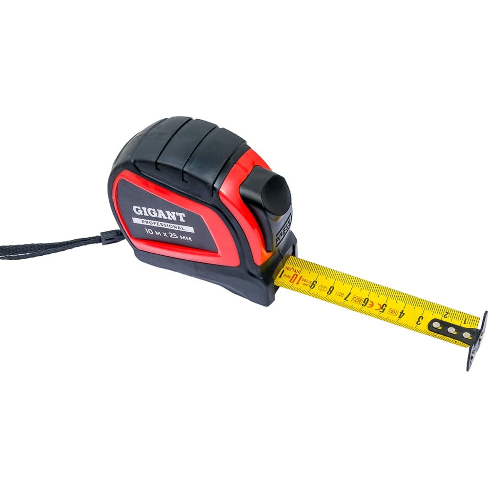 Рулетка Gigant Professional с автостопом 10м 25мм GPGW-05 — фото 8