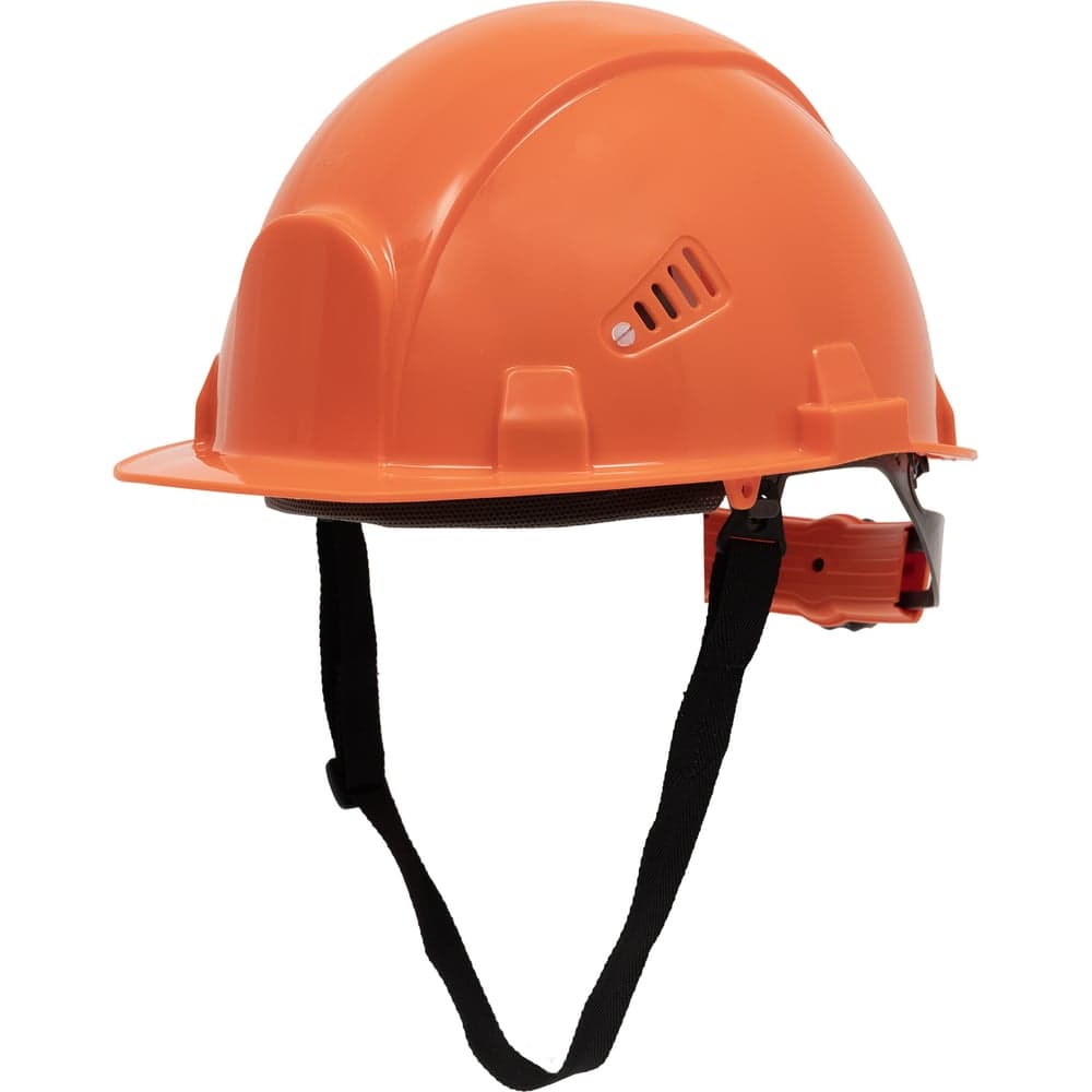 Каска защитная Gigant Fit, храповая регулировка, оранжевая GHF-21 — фото 3