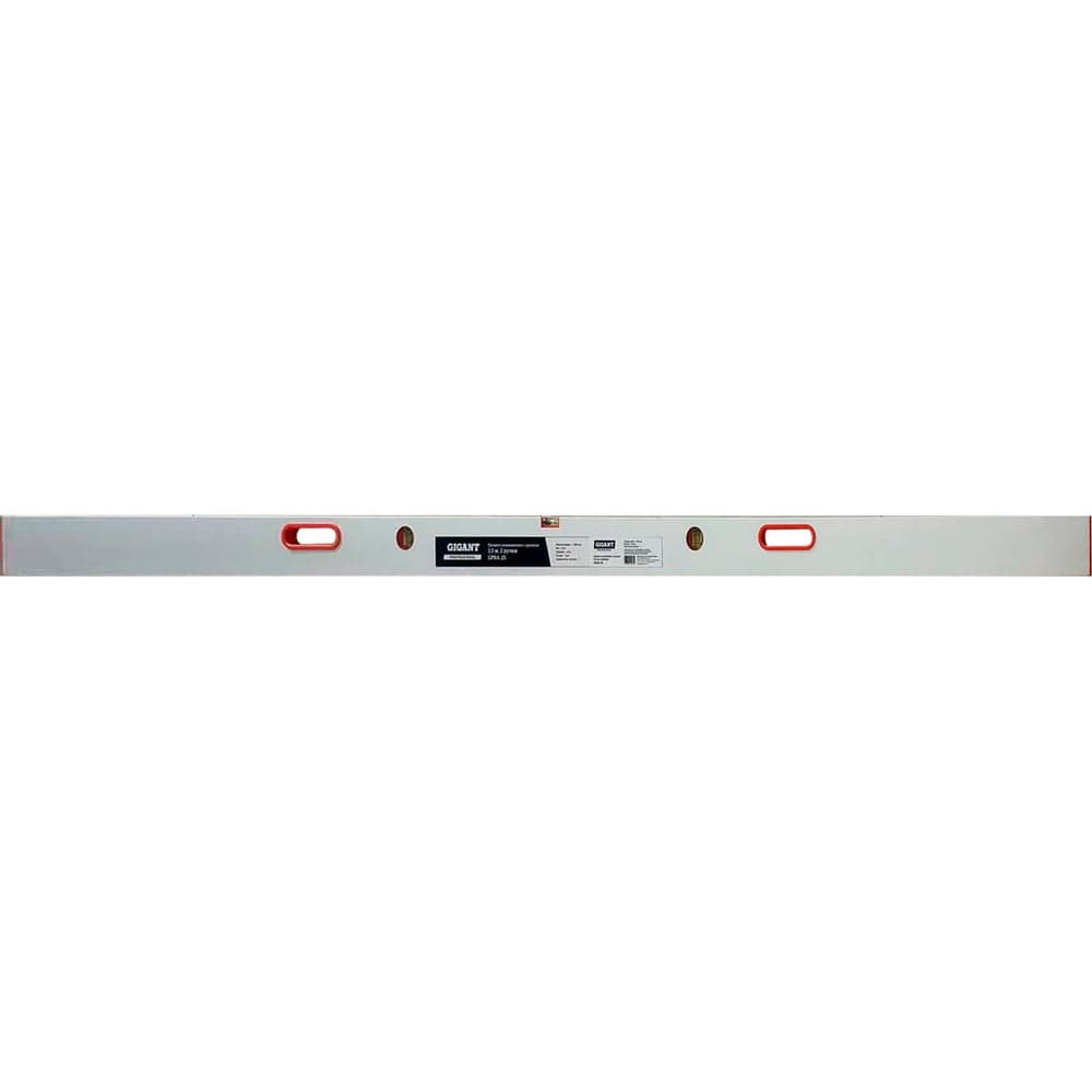 Алюминиевое правило с уровнем Gigant Professional 2,5м 2 ручки GPRA-25