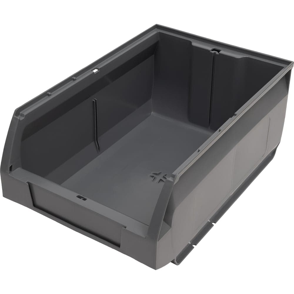 Ящик Gigant 350x230x150 ПП темно-серый 32081