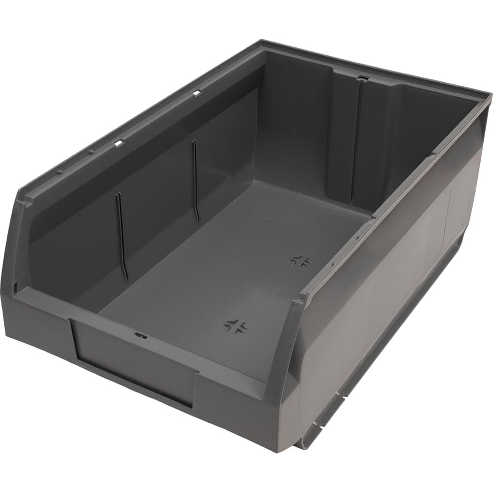 Ящик Gigant 400x230x200 ПП темно-серый 32087