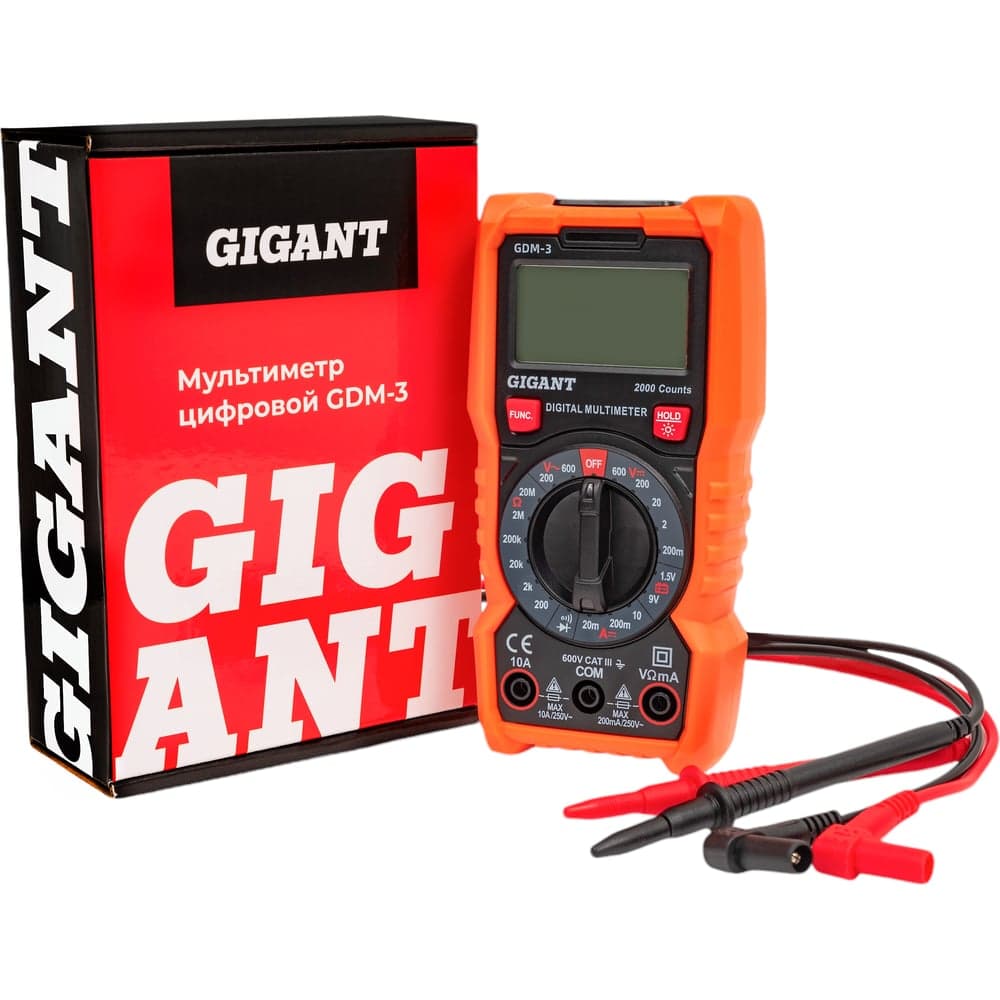 Цифровой мультиметр Gigant GDM-3 — фото 7
