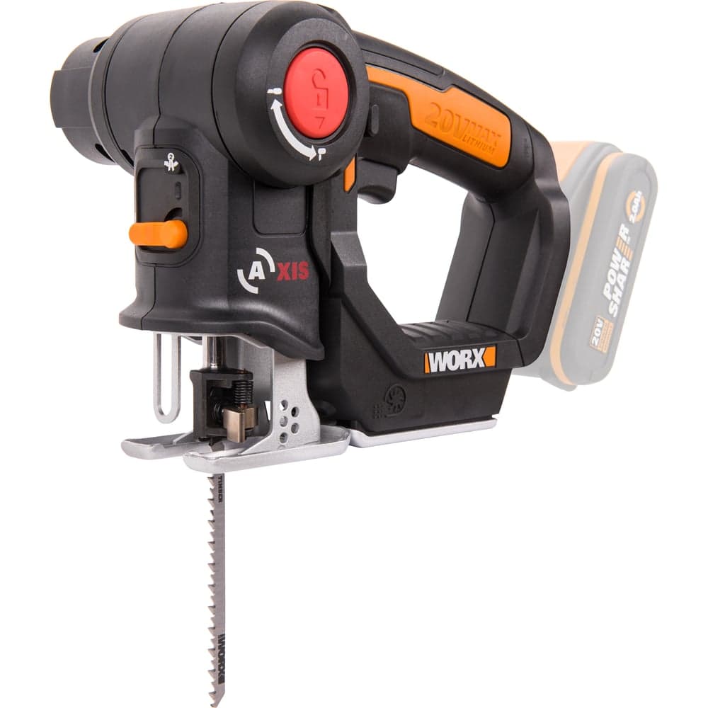 Аккумуляторный лобзик/сабельная пила WORX Axis WX550.9 — фото 2