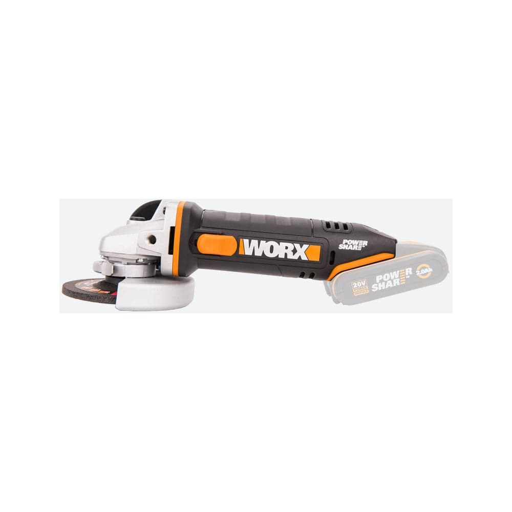 Аккумуляторная угловая шлифмашина WORX WX800.9 — фото 12