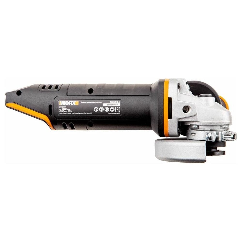 Аккумуляторная угловая шлифмашина WORX WX800.9 — фото 3