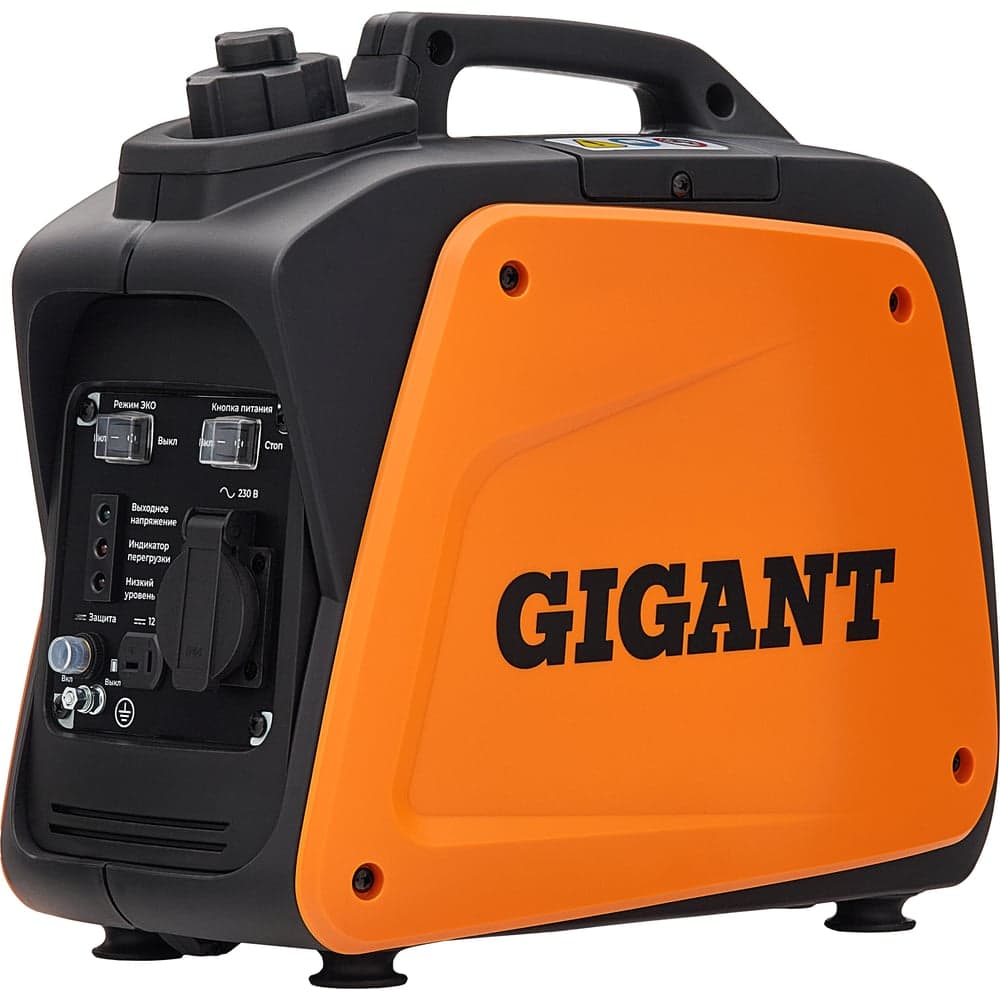 Инверторный генератор Gigant (800 Вт; 12 В розетка; тихий) GPIGL-800