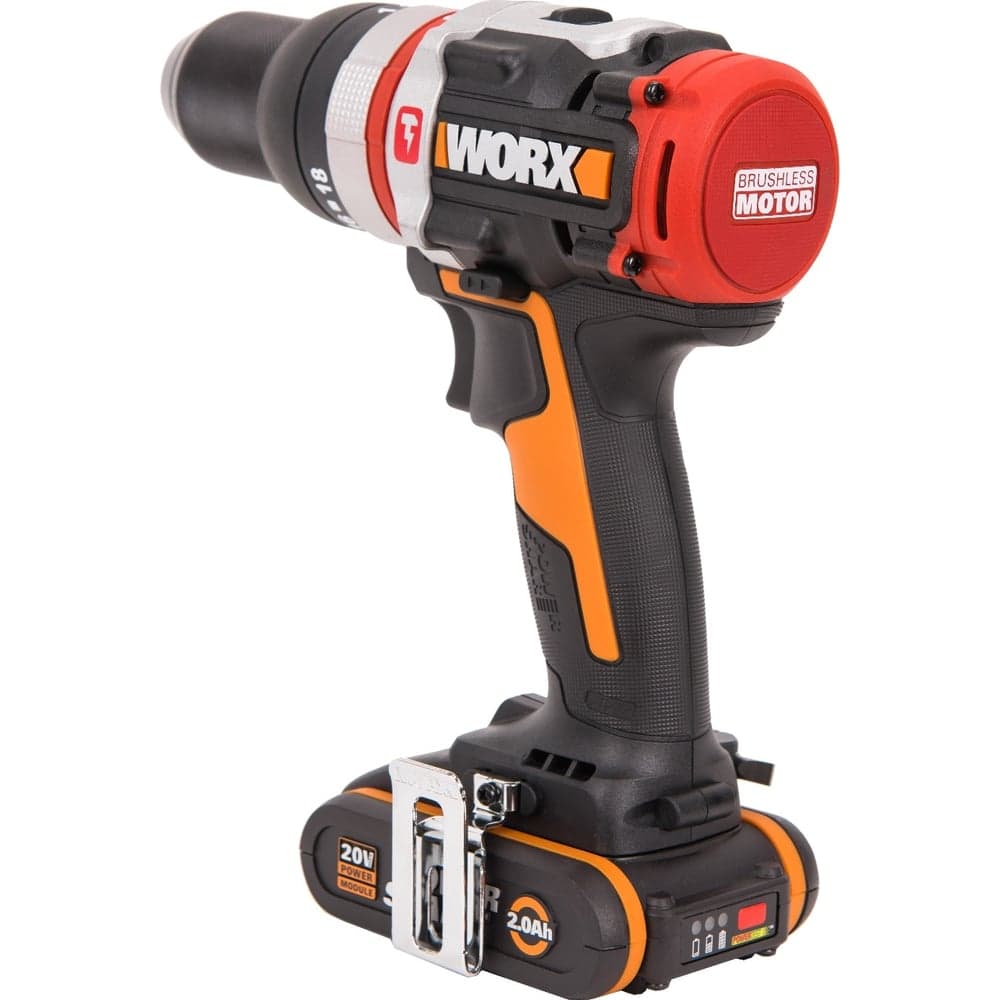 Аккумуляторная бесщеточная ударная дрель-шуруповерт WORX WX354 — фото 4