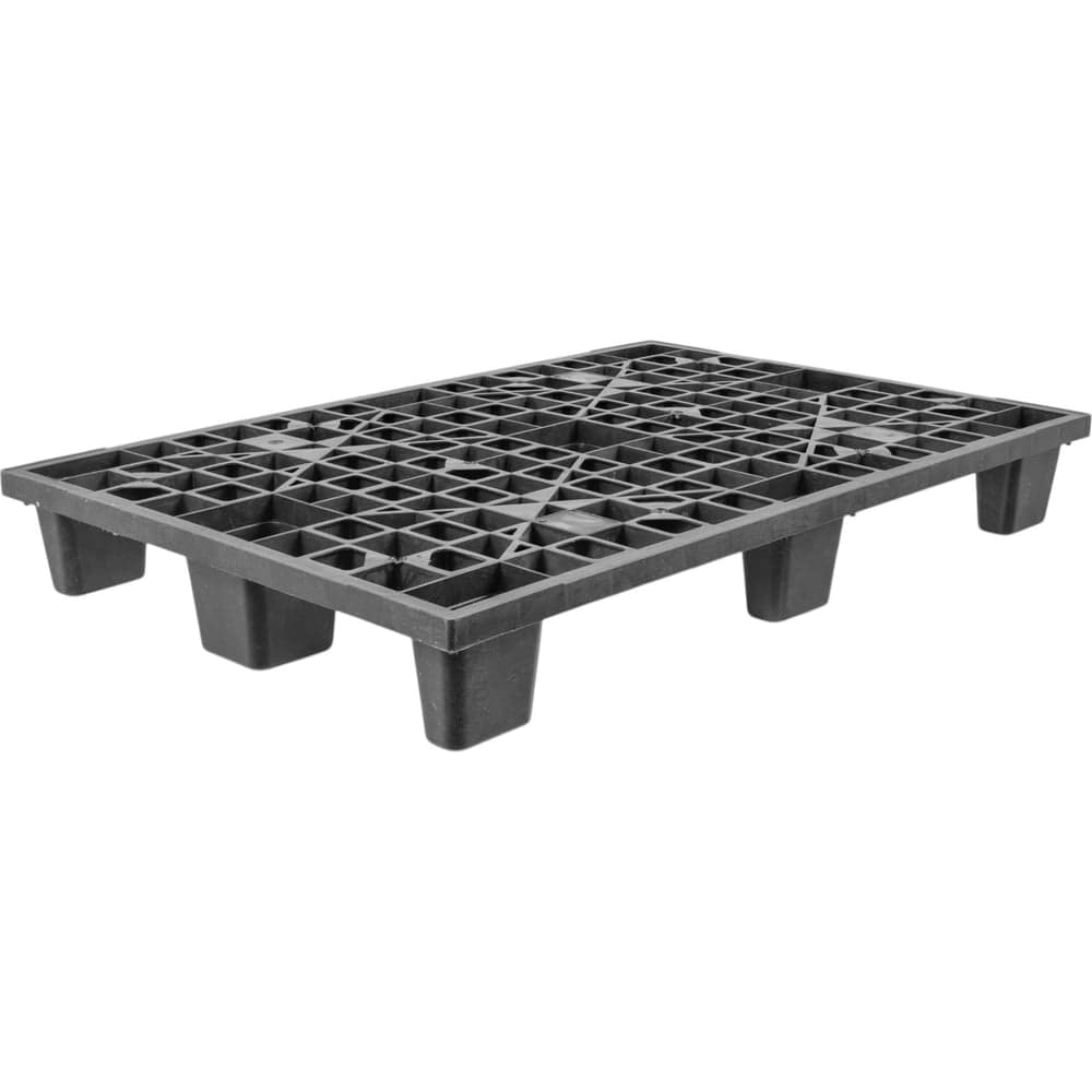 Паллет Gigant 1200x800x160 вкладываемый на ножках чёрный 34227