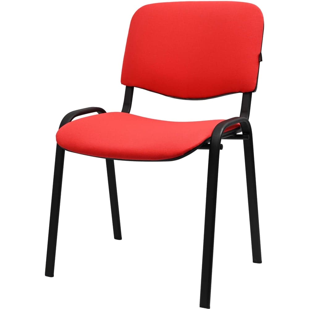 Офисный стул Gigant красная ткань, черные ножки GCH-06