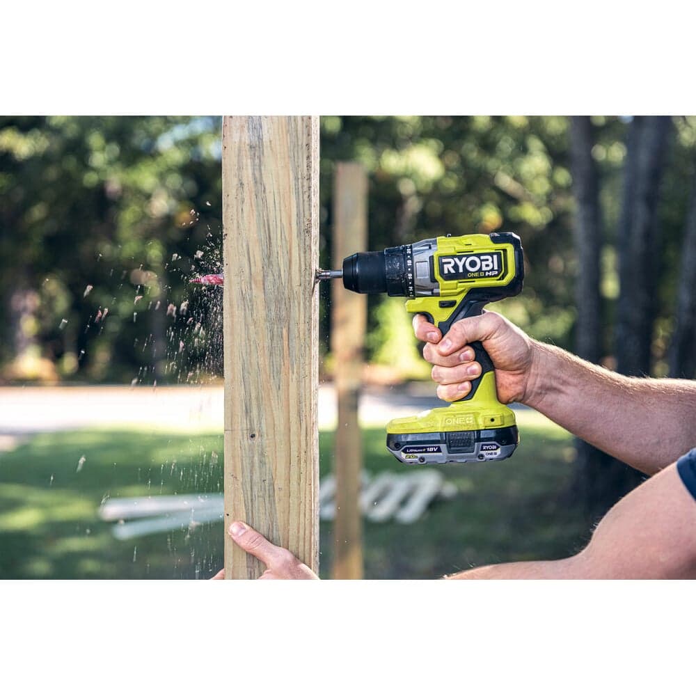 Бесщеточная аккумуляторная дрель-шуруповерт Ryobi ONE+ HP RDD18X-0 5133004985 — фото 4