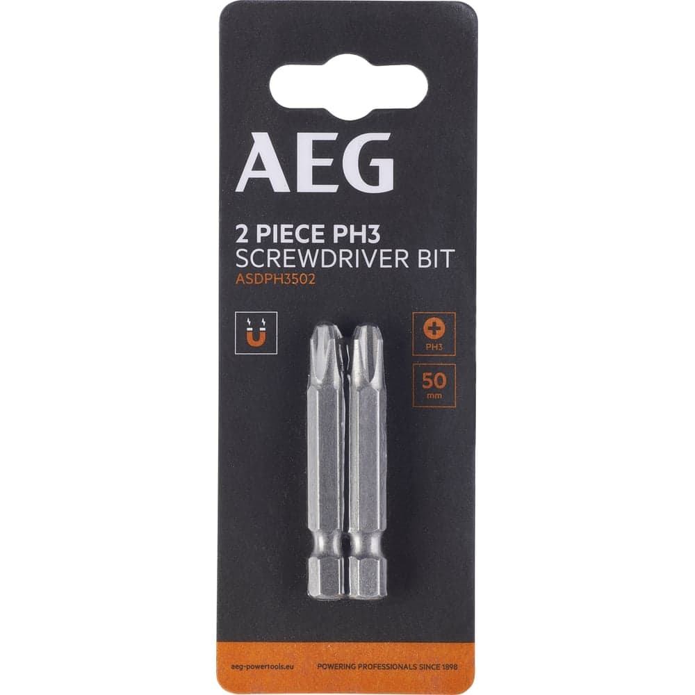 Биты 2 шт, РН3, 50 мм AEG ASDPH3502 4932479526
