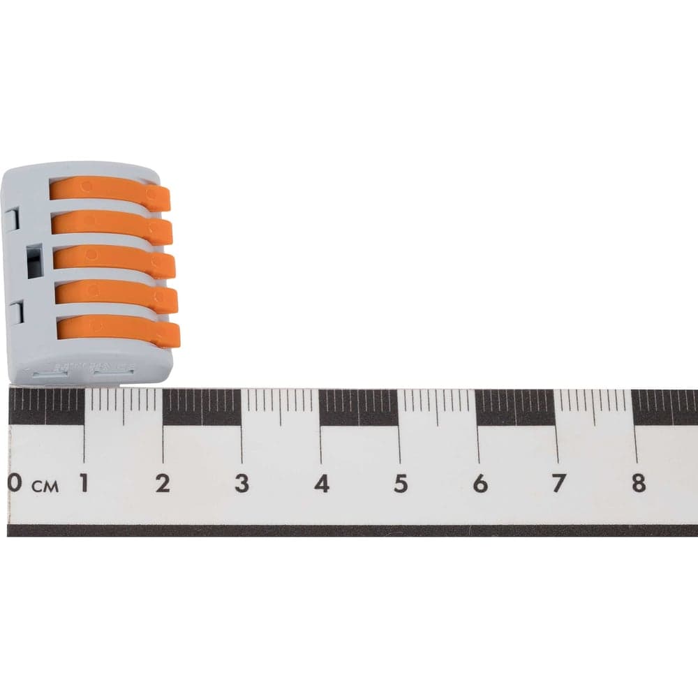 Пятипроводная клемма Gigant 40 шт/уп 0,08-2,5(4)мм² GCT-222-415-40 — фото 7