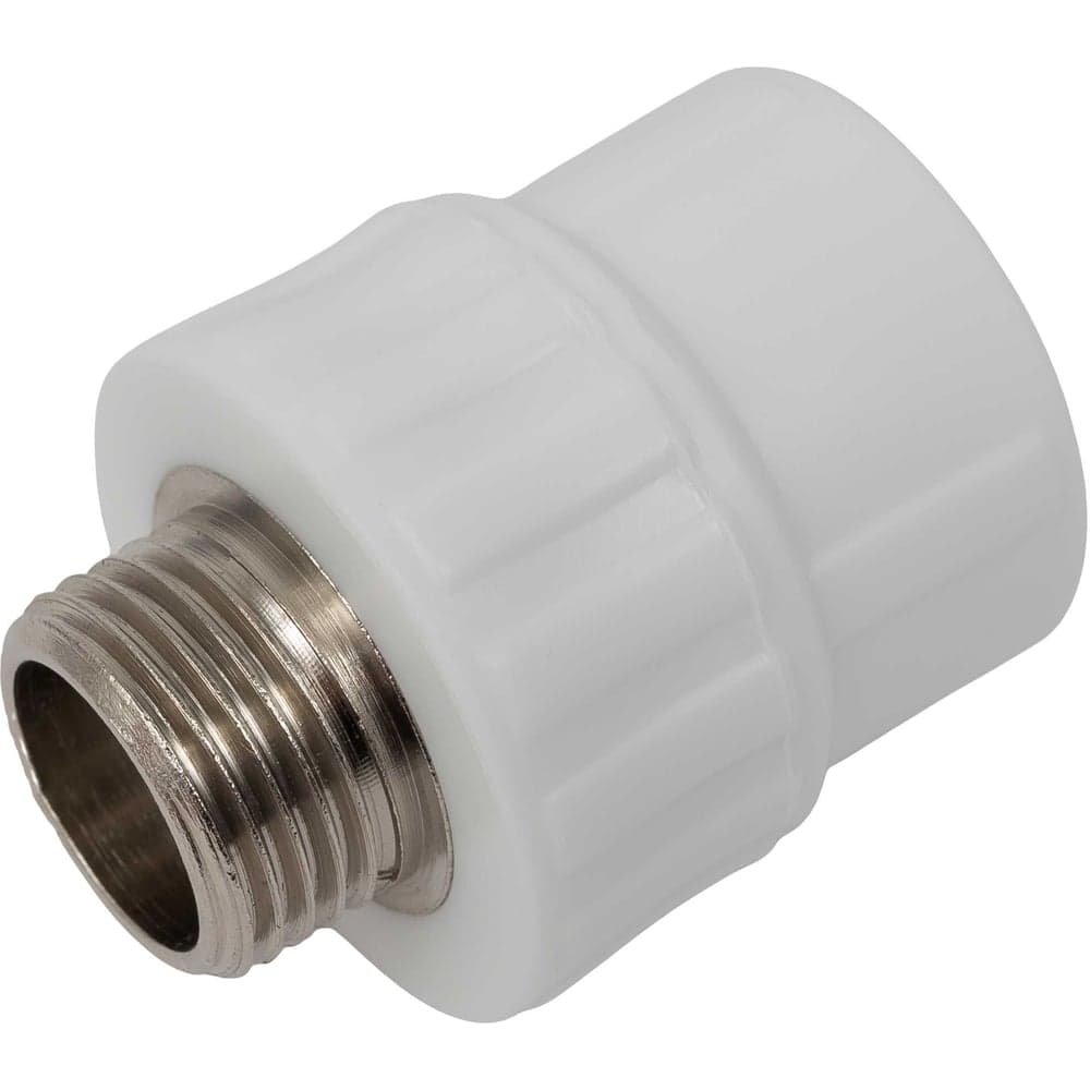 Муфта PP-R бел комб 25х1/2 НР Gigant GPM-25X12НР
