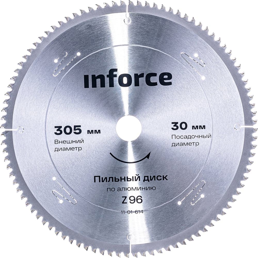 Диск пильный по алюминию (305х2.2х30 мм; 96Z) Inforce 11-01-614
