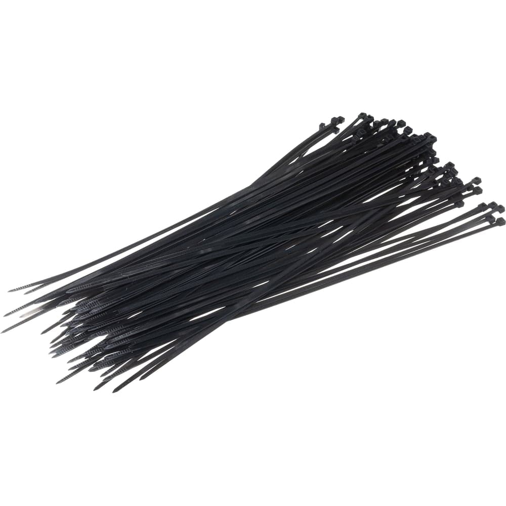 Нейлоновая хомут-стяжка Gigant 4,8х400 черный, 100 шт G/1/9