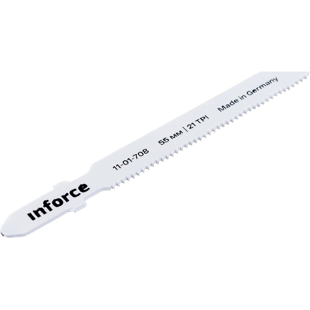 Пилки по металлу 5 шт, 55 мм для лобзика Inforce 11-01-708 — фото 2