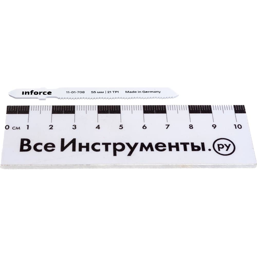 Пилки по металлу 5 шт, 55 мм для лобзика Inforce 11-01-708 — фото 4