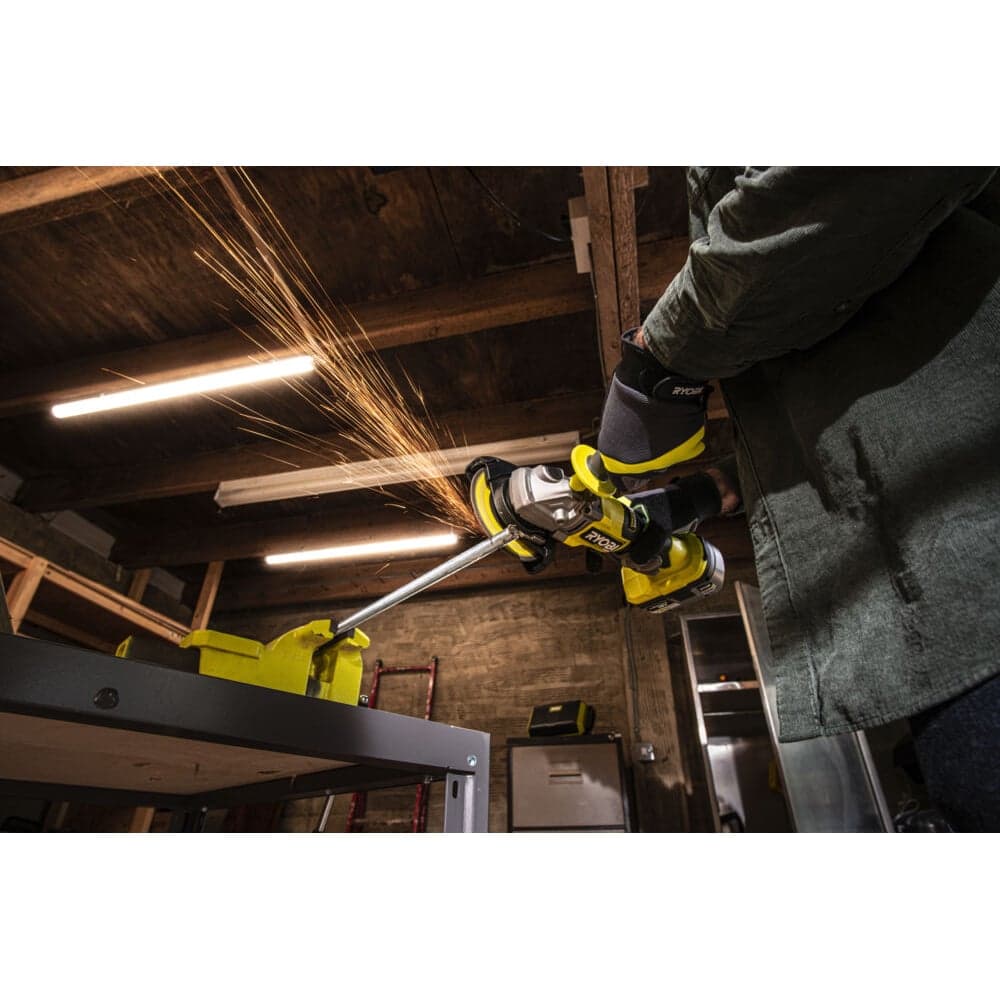 Бесщеточная углошлифмашина RAG18X-1x40SJ Ryobi 18В 5133005707 — фото 3