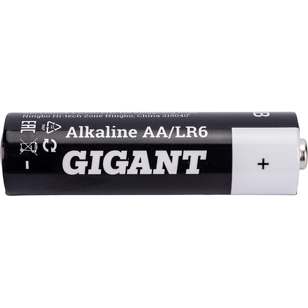 Батарейка Gigant Alkaline АА/LR6 блистер 4 шт. GBA-2A-4 — фото 8