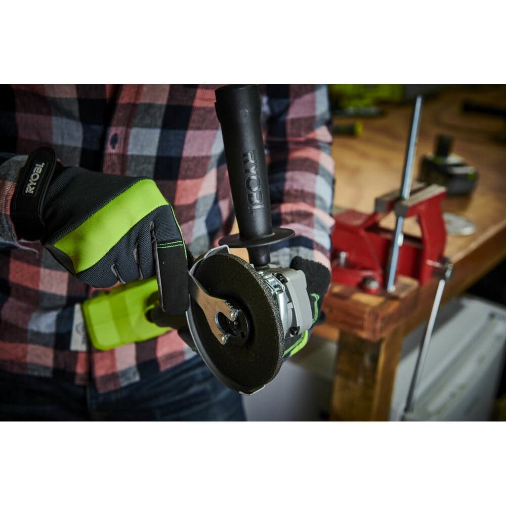 Углошлифмашина Ryobi ONE+ RAG18125-0 5133005403 — фото 11