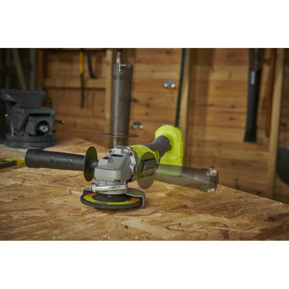 Углошлифмашина Ryobi ONE+ RAG18125-0 5133005403 — фото 12