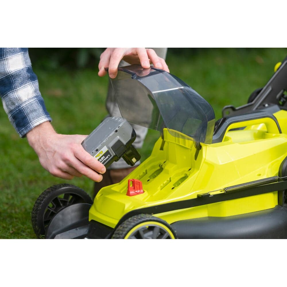 Бесщеточная газонокосилка Ryobi ONE+ RY18LMX40B-0 5133005479 — фото 4
