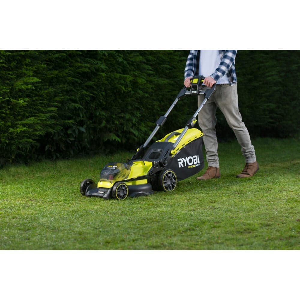 Бесщеточная газонокосилка Ryobi ONE+ 18В RY18LMX40B-240 5133005481 — фото 6