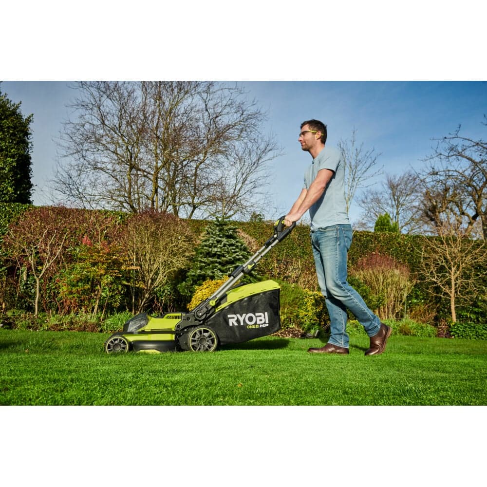 Бесщеточная газонокосилка Ryobi ONE+ 18В RY18LMX40B-240 5133005481 — фото 13