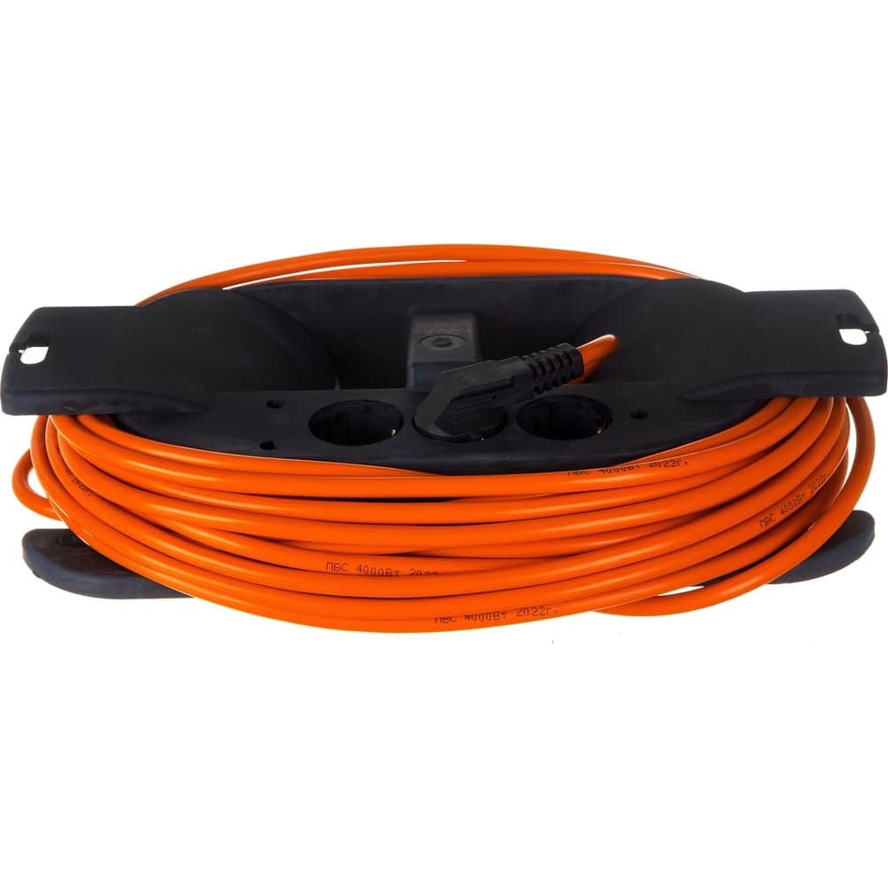Удлинитель на каучуковой рамке Gigant Professional PEC-018 ПВС 3х2,5 4000Вт 3 розетки 15м 80048