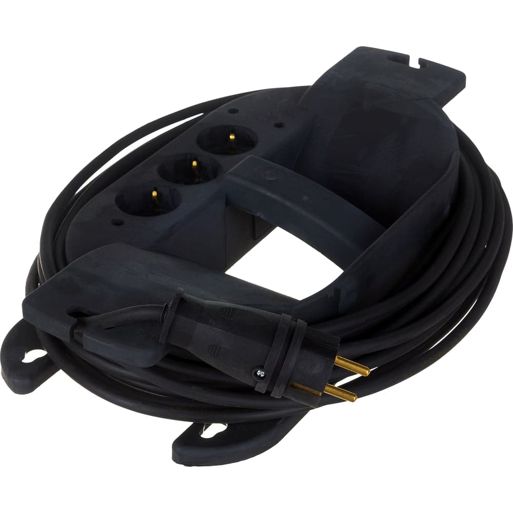 Удлинитель на каучуковой рамке Gigant Professional PEC-020 с/з КГ 3х1,5 3500Вт 3 розетки 10м 80050