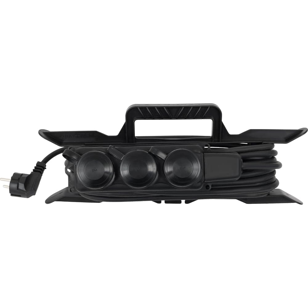 Удлинитель на каучуковой рамке Gigant Professional PEC-022 с/з КГ 3х2,5 4000Вт 3 розетки 10м 80052