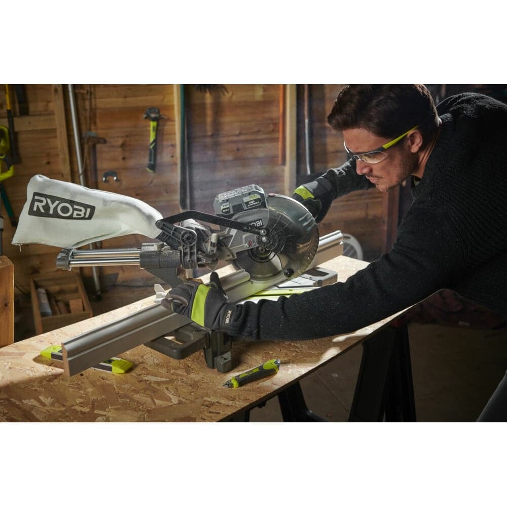 Торцовочная пила Ryobi 18В RMS18190-0 5133005502 — фото 4