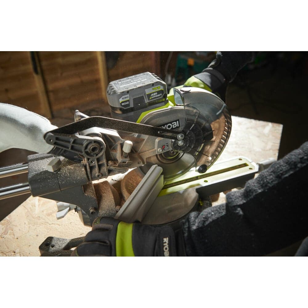 Торцовочная пила Ryobi 18В RMS18190-0 5133005502 — фото 7