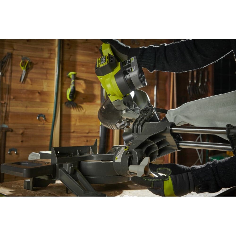 Торцовочная пила Ryobi 18В RMS18190-0 5133005502 — фото 10