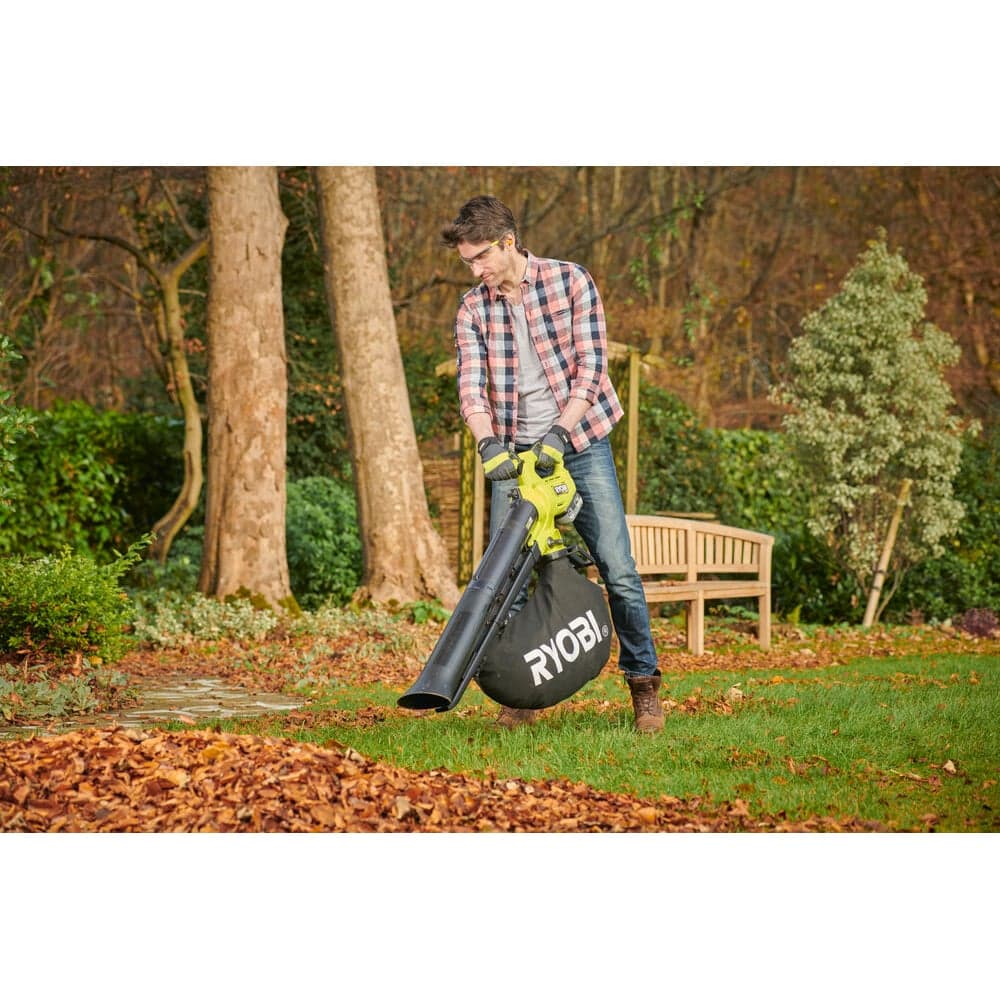 Бесщеточный садовый пылесос-воздуходувка Ryobi ONE+ 18В RY18BVXA-0 5133005546 — фото 6